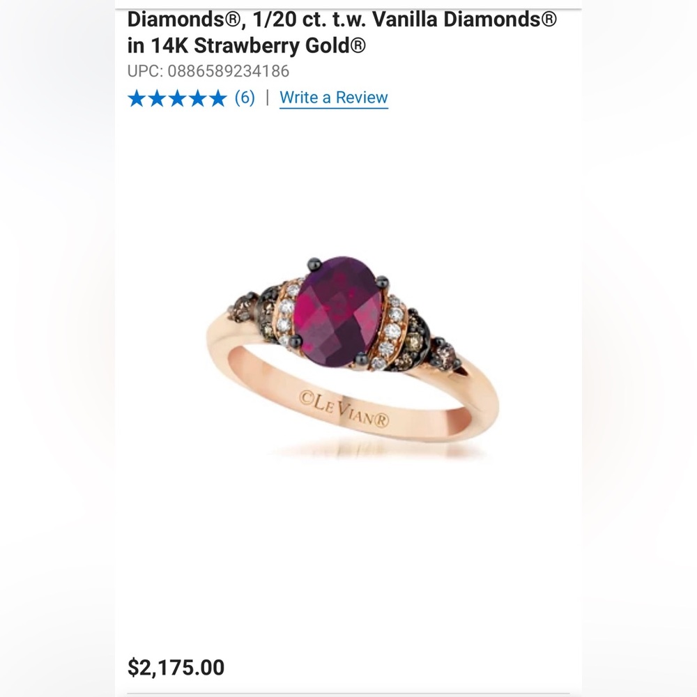 - Le Vian Chocolatier Ring